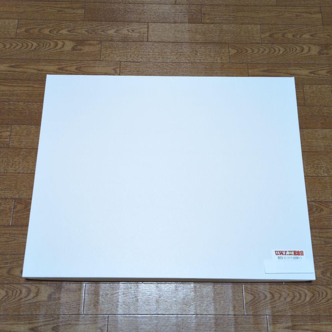 UWF40周年　無限大記念日　スーパータイガー＆前田日明直筆サイン写真　額縁