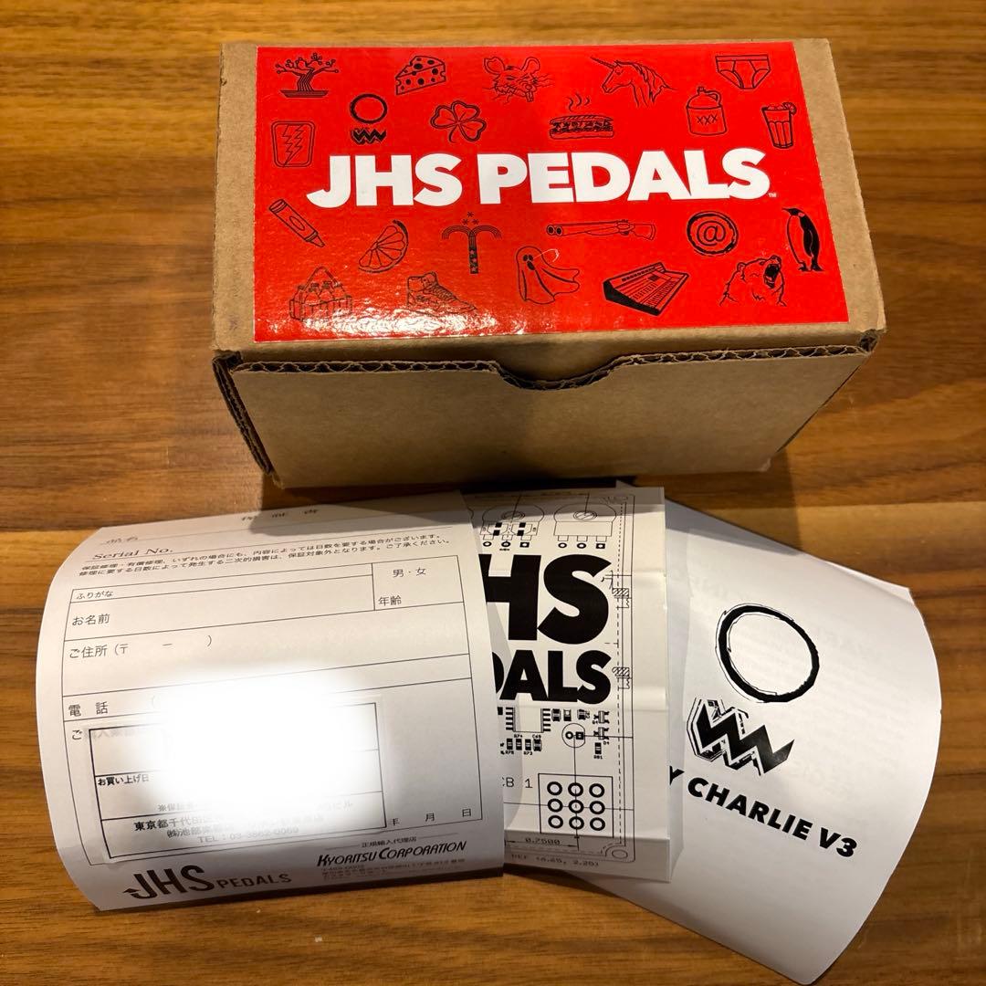 JHSPEDALS ANGRYCHARLIE V3【付属品完備】