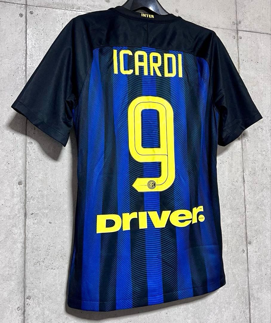 【希少】16/17 インテル・ミラノ ♯9 イカルディ【Mサイズ相当】ホーム
