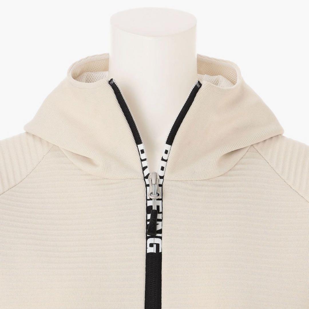 【今期新作・完売品】BRIEFING レディース ニットパーカー ベージュM