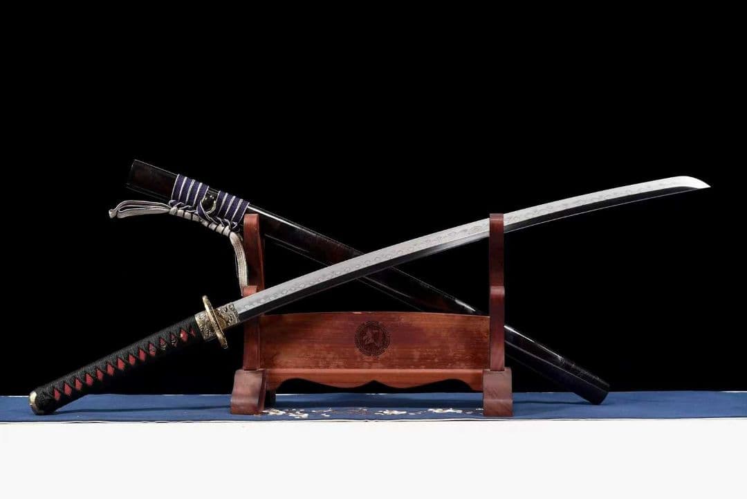 【赤波】古兵器 刀装具 日本刀　模造刀 居合刀 武士道 鑑賞用 美術刀 贈り物