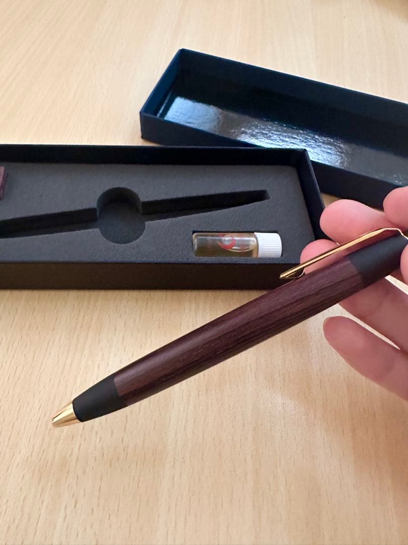 【超特価】野原工芸 キングウッドボールペン