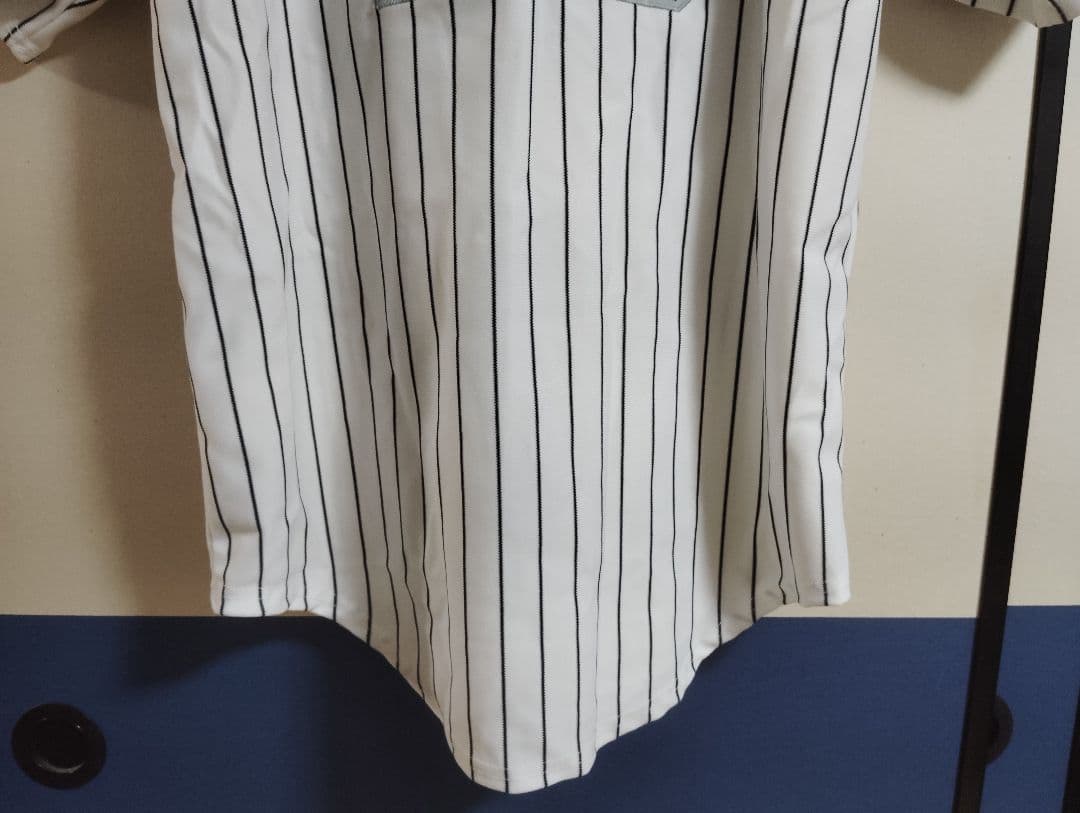 マイケル ジョーダン MLB バロンズ　レプリカユニフォーム デロング44 古着