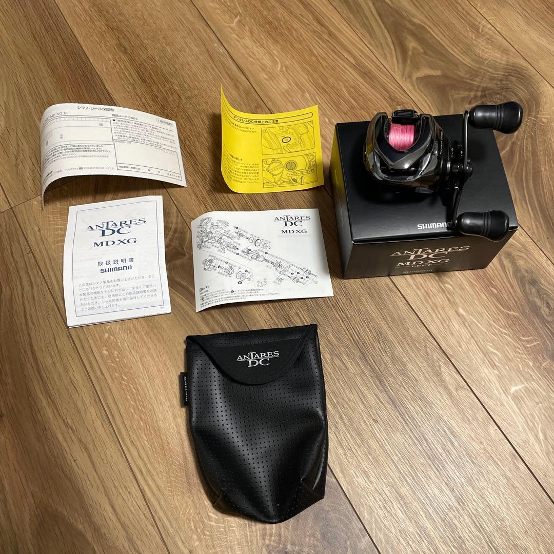 【値下げ交渉あり】シマノ　アンタレスDC MDXG 左ハンドル　ベイトリール
