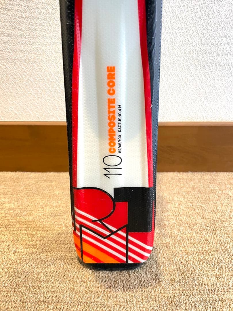 フォルクル　スキー板　110 ビンディング付き