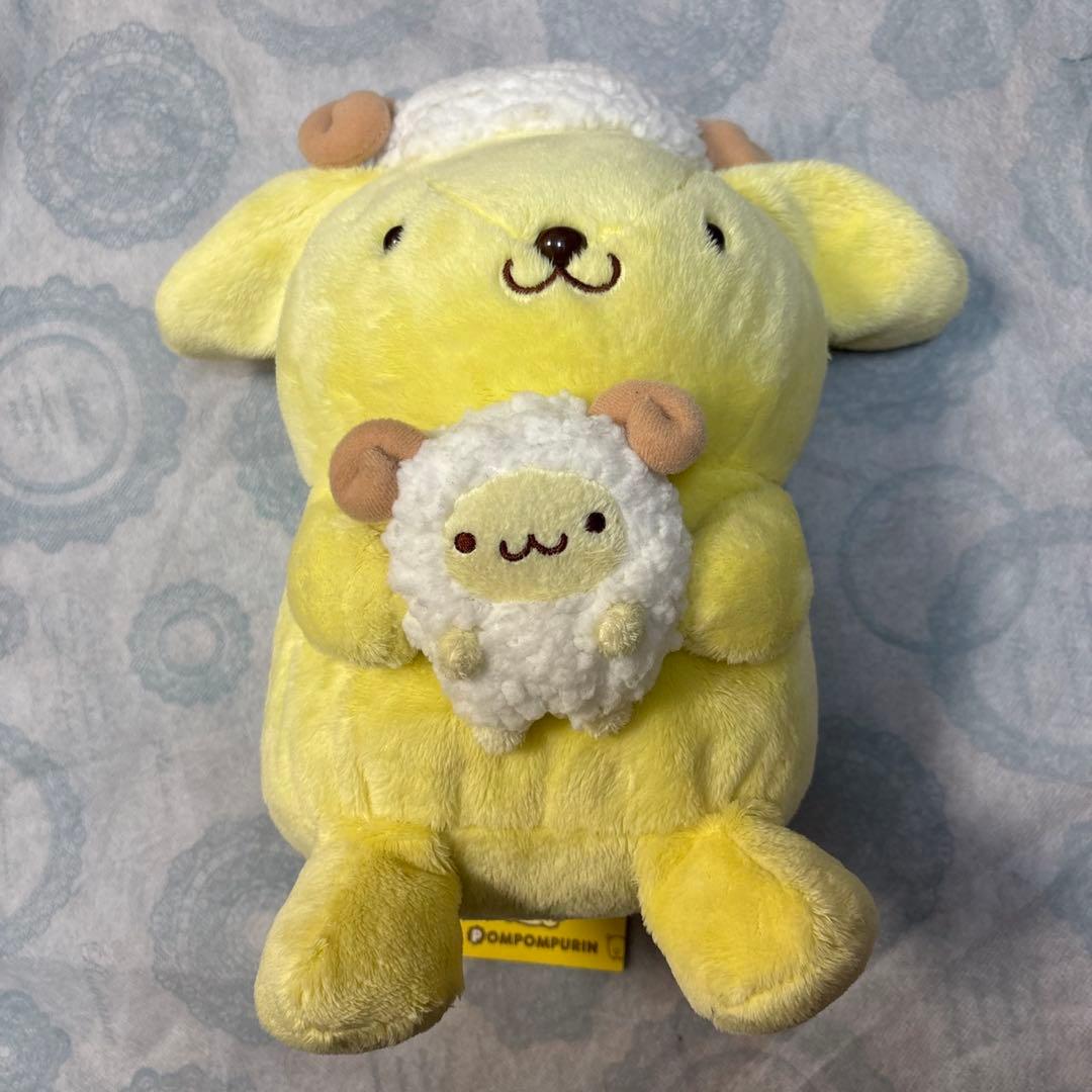 大特価‼️【新品・タグ付き】ポムポムプリン ひつじ ぬいぐるみ　2013年発売