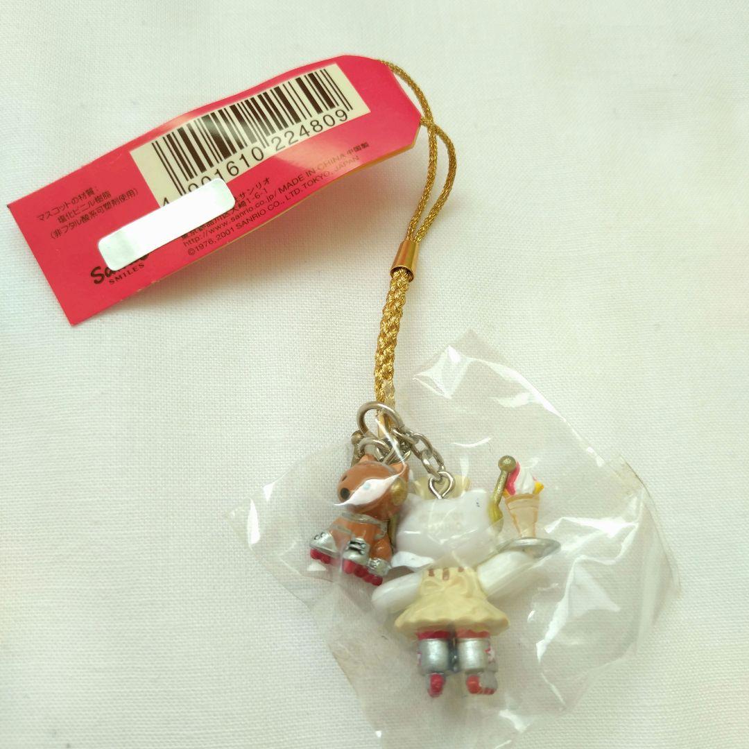 レア☆ハローキティ 渋谷キティ物語 値付け ストラップ　2001年