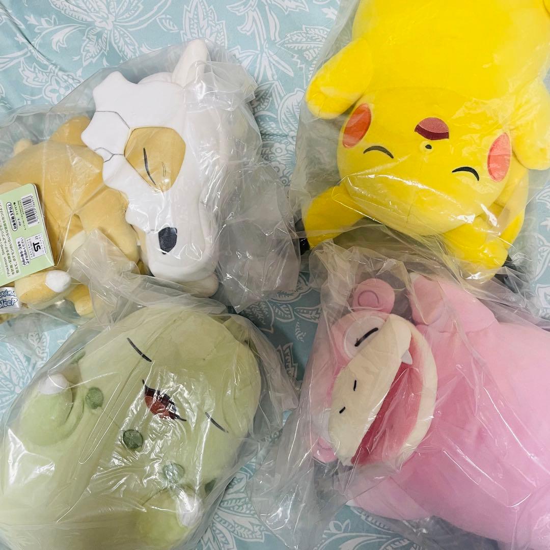 もっちり ぬいぐるみ Pokemon Sleep 4個セット