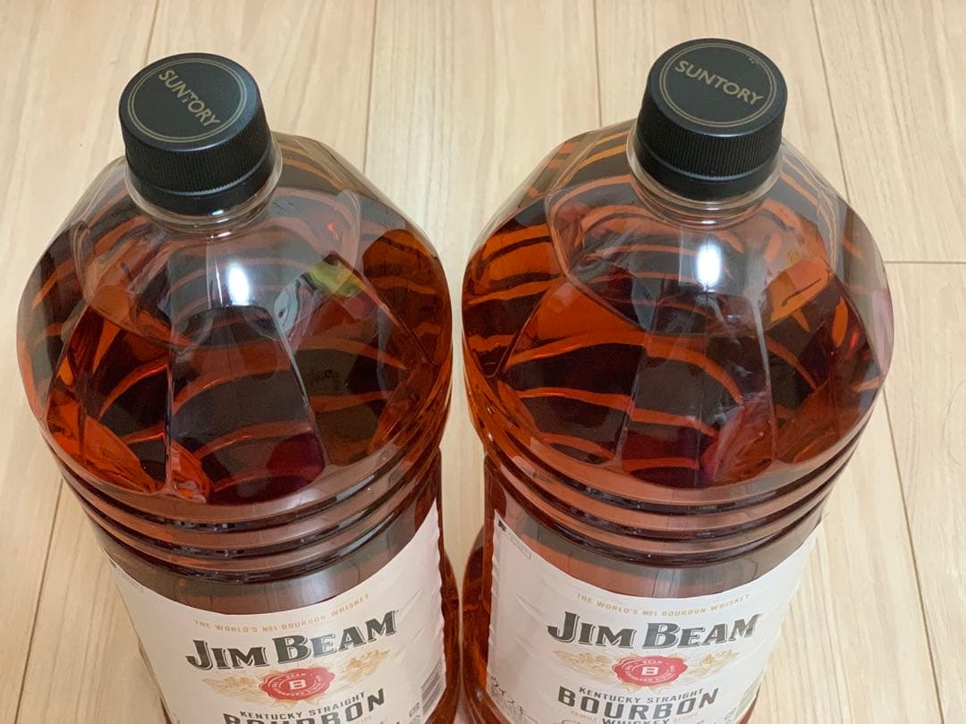 【新品未開封】 ジムビーム ウィスキー 4L 2本