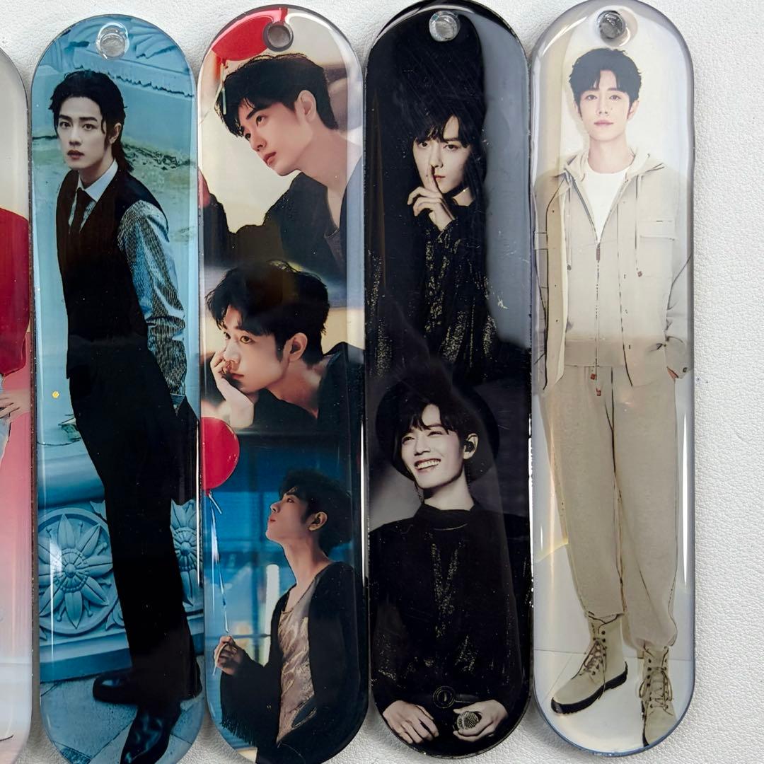 肖戦 新作　可愛い　栞　レジンキーホルダー 7点セット❣️0126