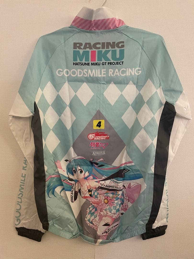 レーシングミク　サイクルウインドブレーカー　sizeＳ