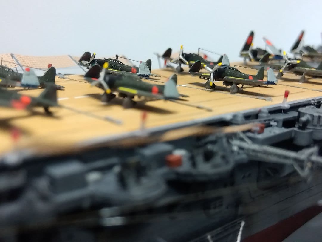 J*J様 1/700 精密模型帝国海軍正規空母「隼鷹」完成品
