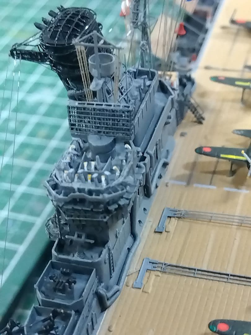 J*J様 1/700 精密模型帝国海軍正規空母「隼鷹」完成品