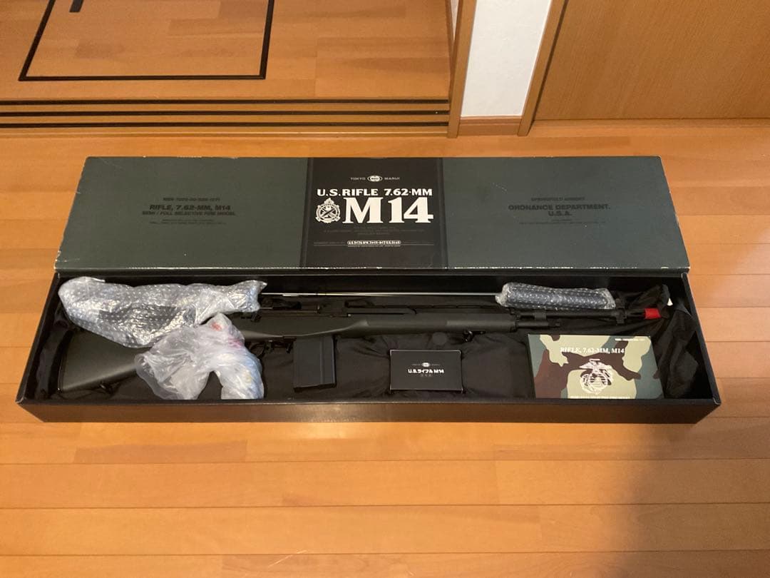 【ジャンク品】電動エアーガン　M14 スコープなどセット