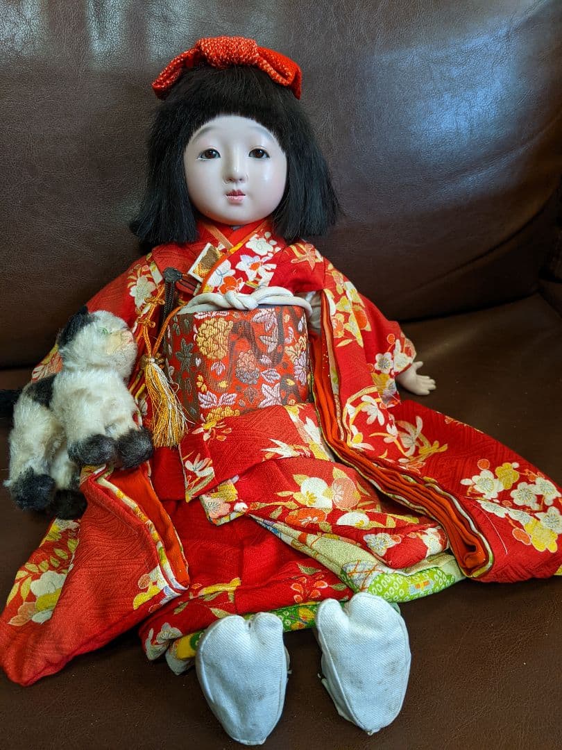 樫村瑞観　自由人形　麗しのお嬢様　鳴きます！　検)市松人形・アンティークドール