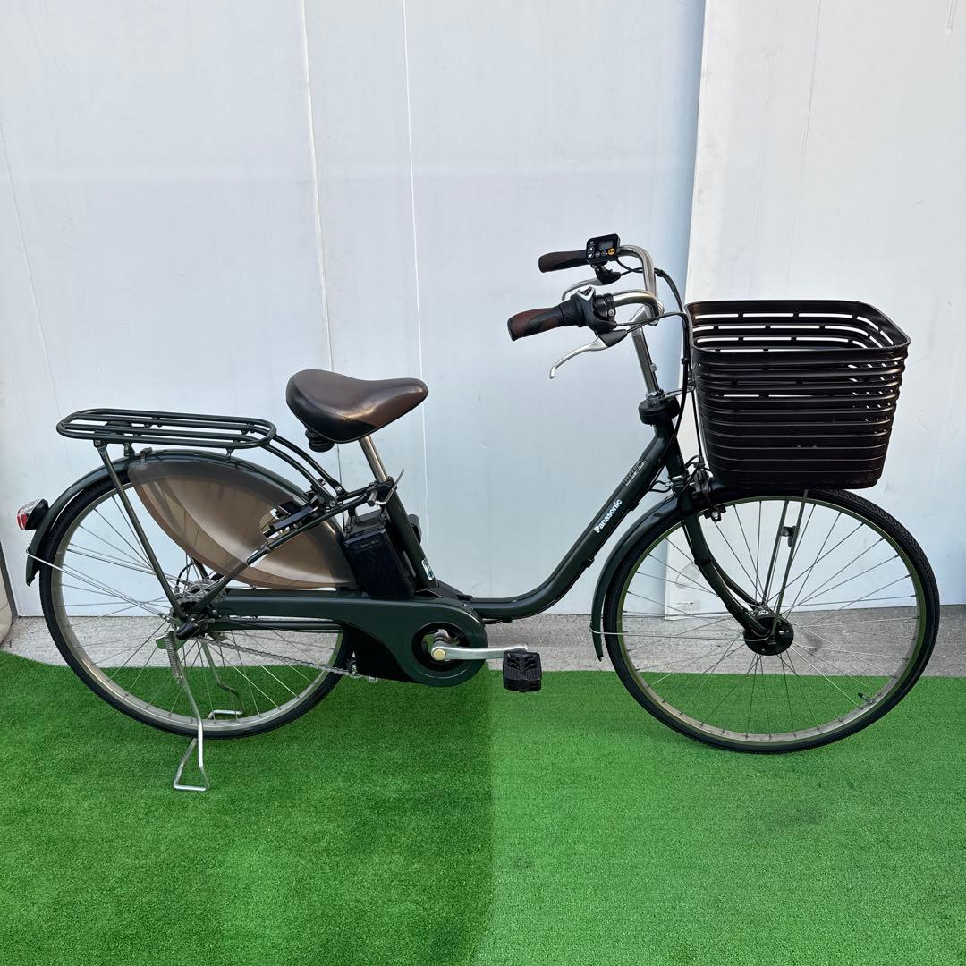 Panasonicパナソニック電動アシスト自転車26インチ16A hグリーン
