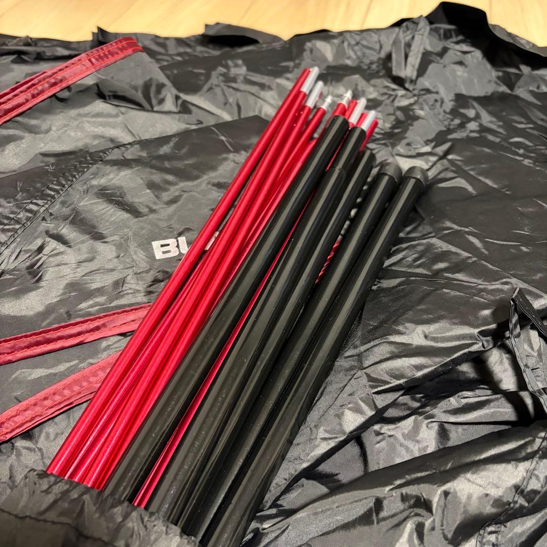 【極美品】KZM NEWブラックコットテント 黒