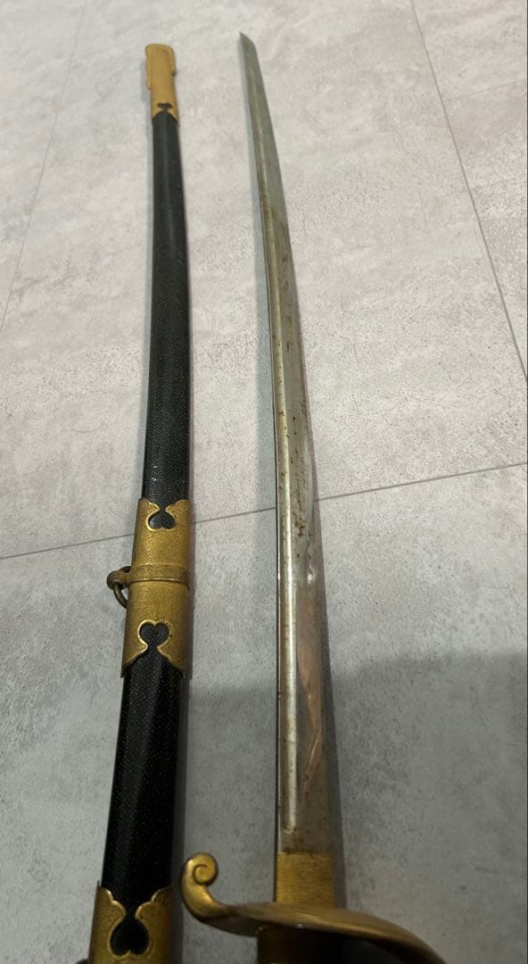 旧日本軍　サーベル　模造刀になります。