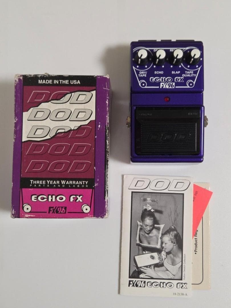 ギター FX96 ECHO FX ANALOG DELAY DOD