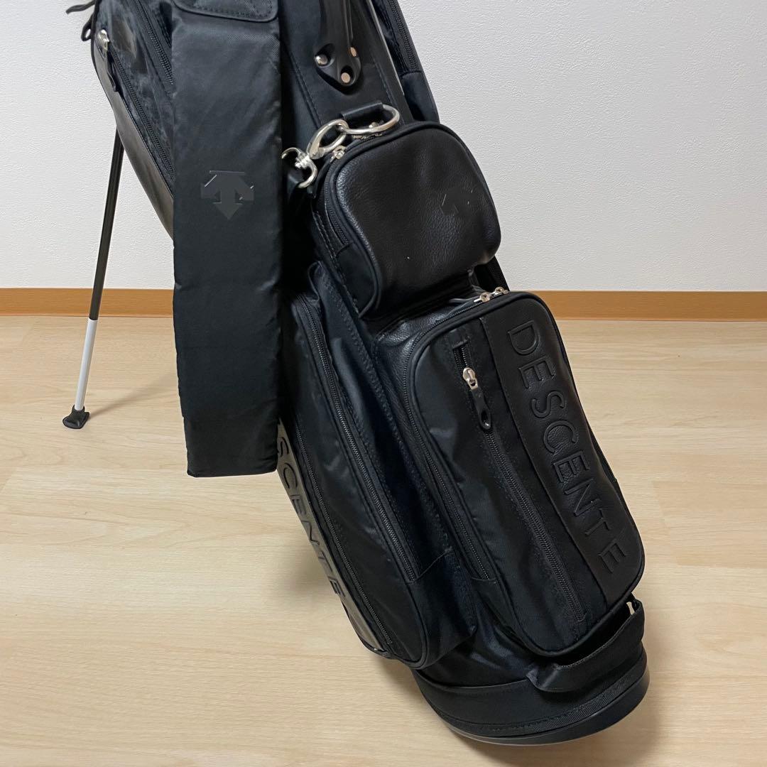 【送料無料‼️】DESCENTE デサント　ゴルフ　キャディバッグ　スタンド式