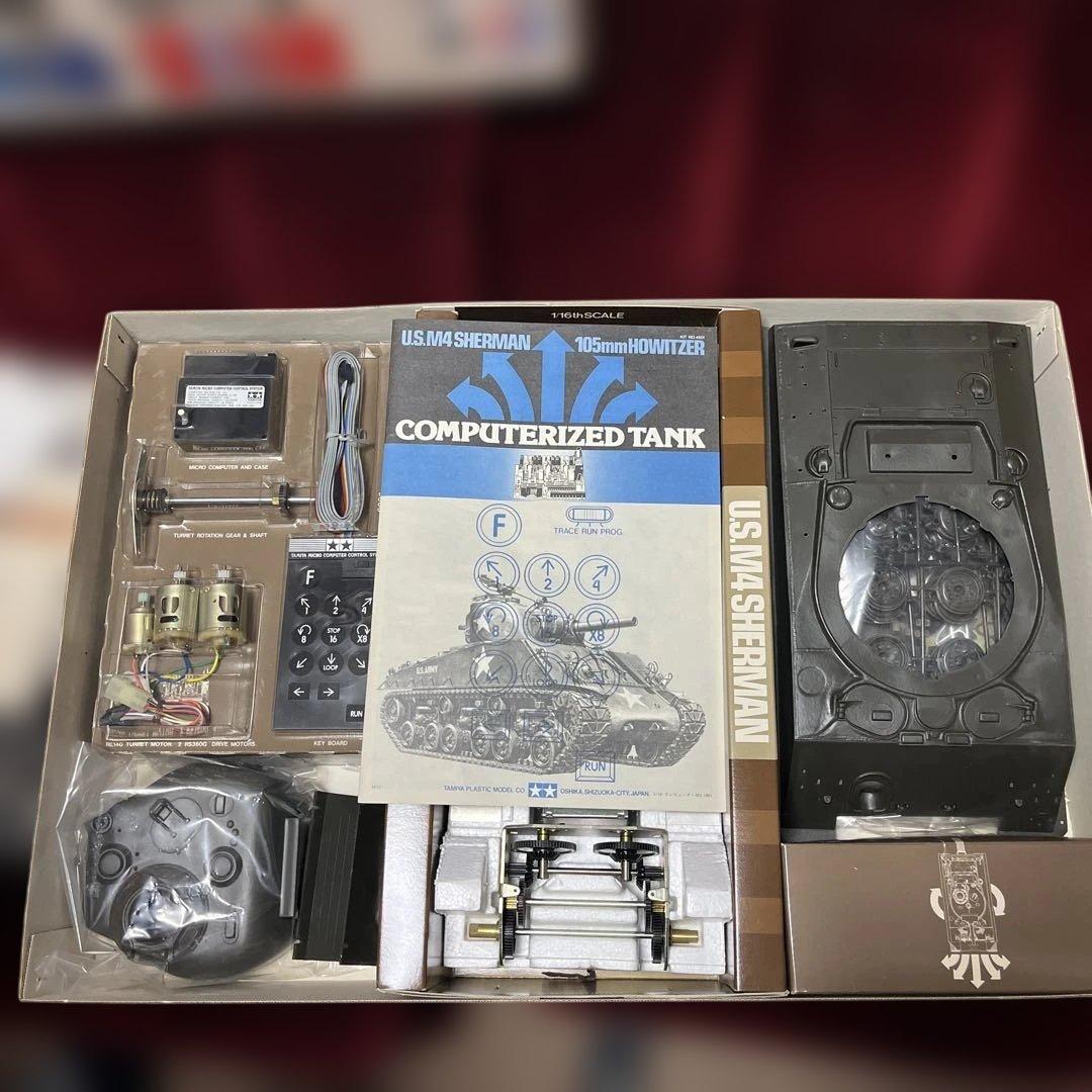 TAMIYA M4シャーマン コンピューター制御タンク