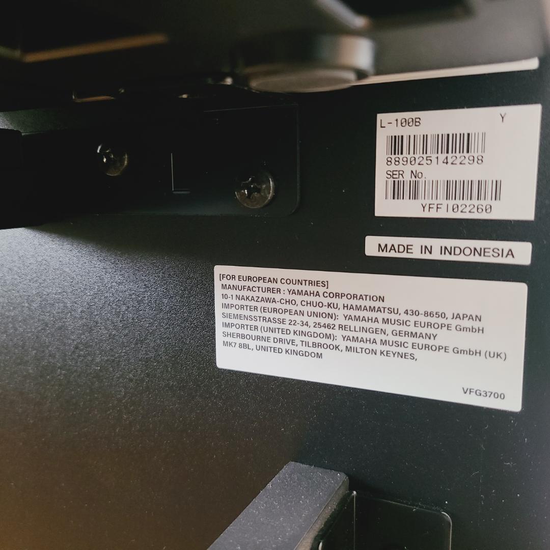 ヤマハ YAMAHA 電子ピアノ P-145B スタンド他付属品多数 豪華セット