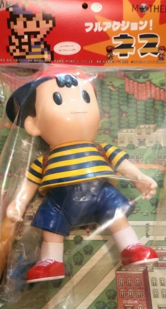 ほぼ日MOTHER ソフビ（フルアクション）MOTHER2 ネス 新品未開封