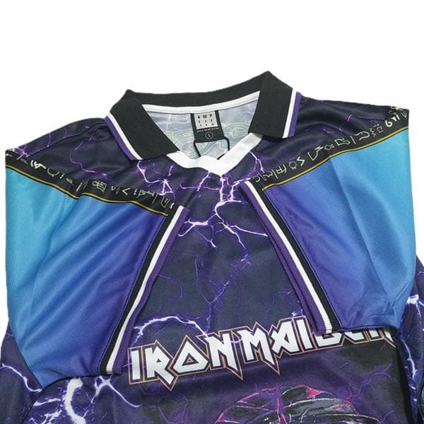 正規品/新品 IRON MAIDEN サッカーシャツ L