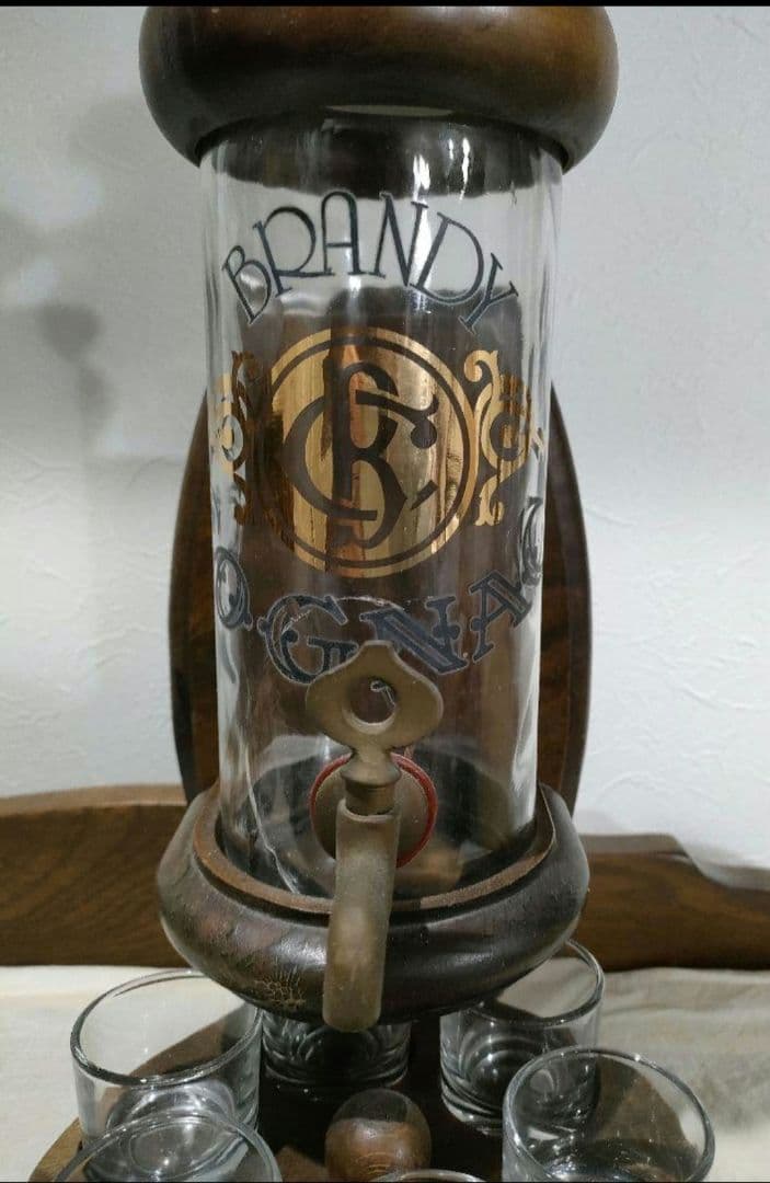 8299:最終価格♥いにしえ米国からのゲスト✨ブランデーホルダー✨