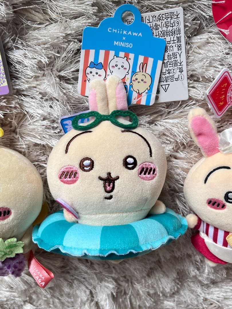 【新品】ちいかわ　うさぎ　マスコット　まとめ売り　6点