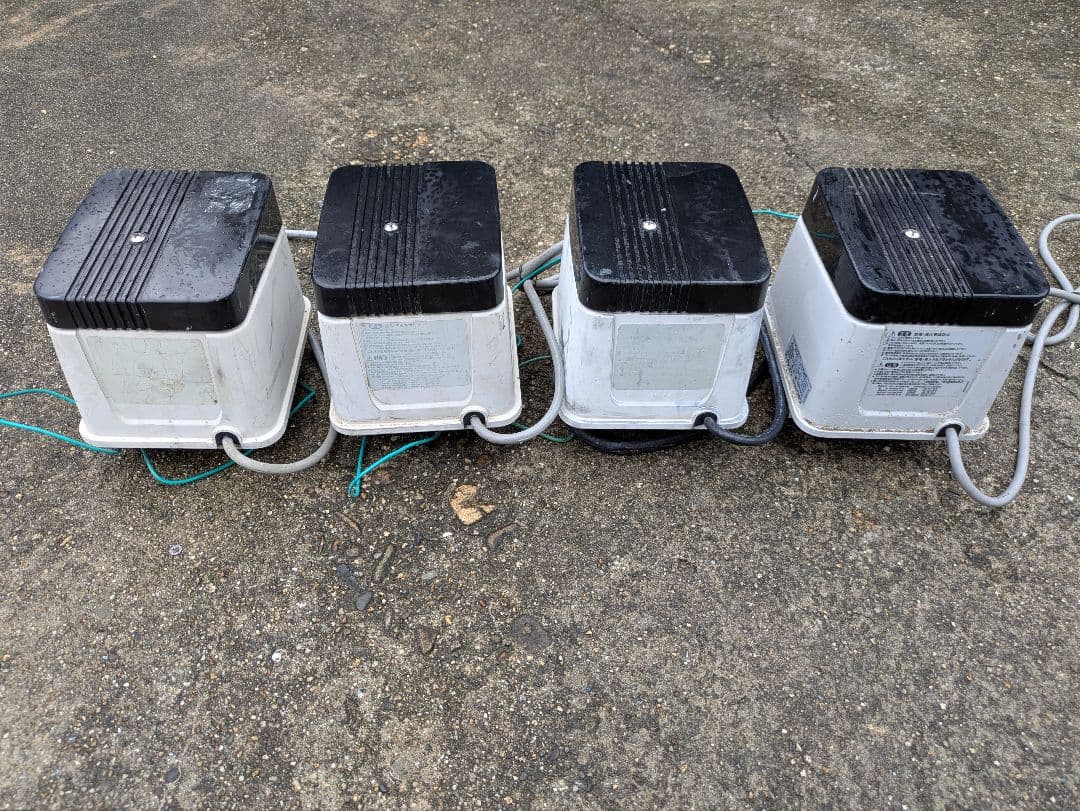 ジャンク 4台セット② LP-80E クボタ　kubota ブロワー　エアポンプ