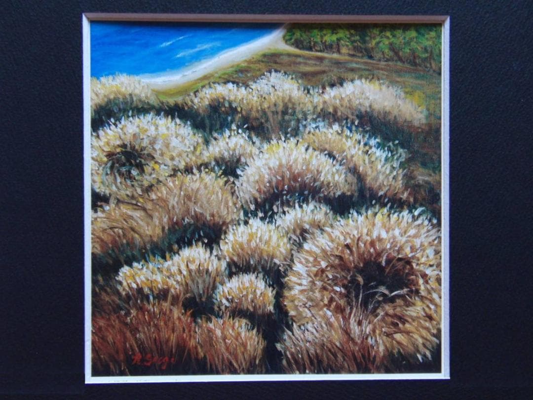 杉良太郎、「こんな場所」、希少な額装用画集より、新品高級額装付、状態良好