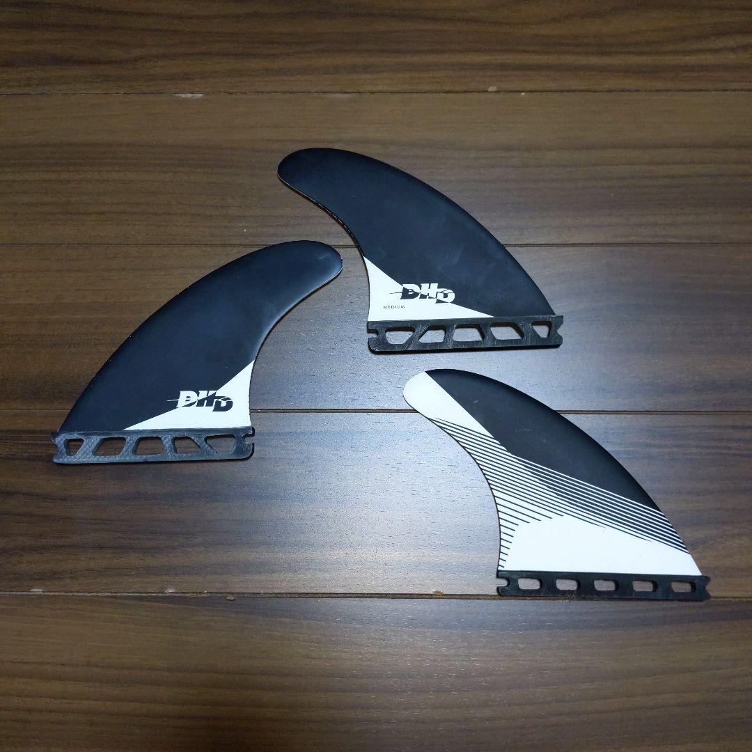DHD futures サーフボードフィン 3枚セット フューチャーフィン