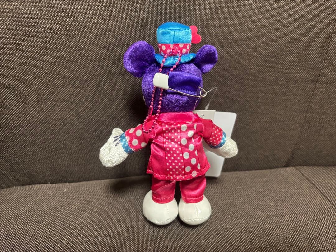 東京ディズニー パルパルーザファンダーランド　ミッキー＆ミニー ぬいぐるみバッジ