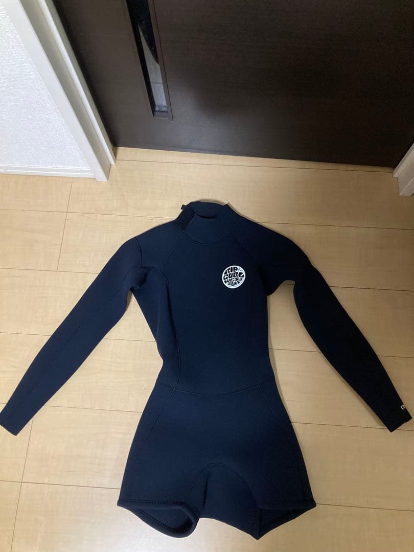 ロングスプリングウェットスーツ 黒