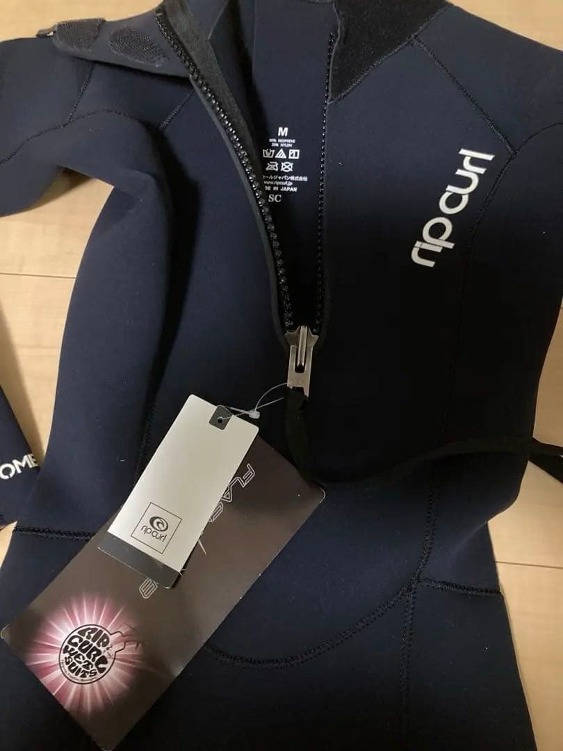 ロングスプリングウェットスーツ 黒