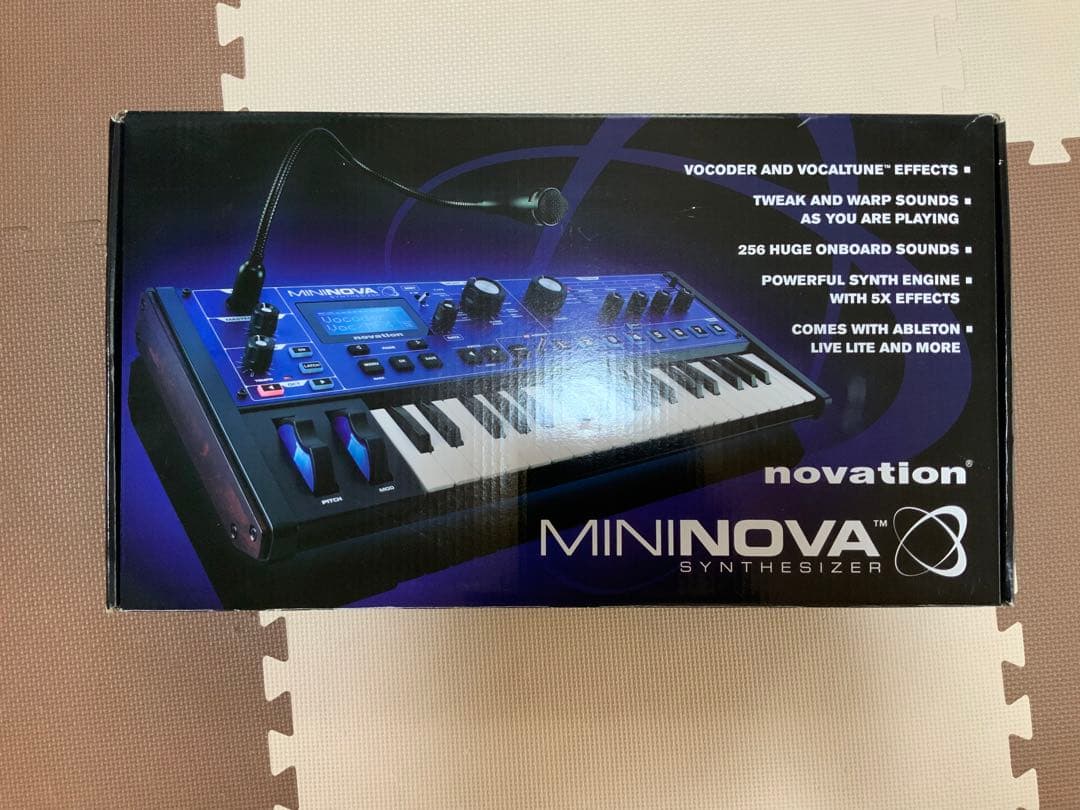 Novation MININOVA シンセサイザー 通電確認のみ 現状品