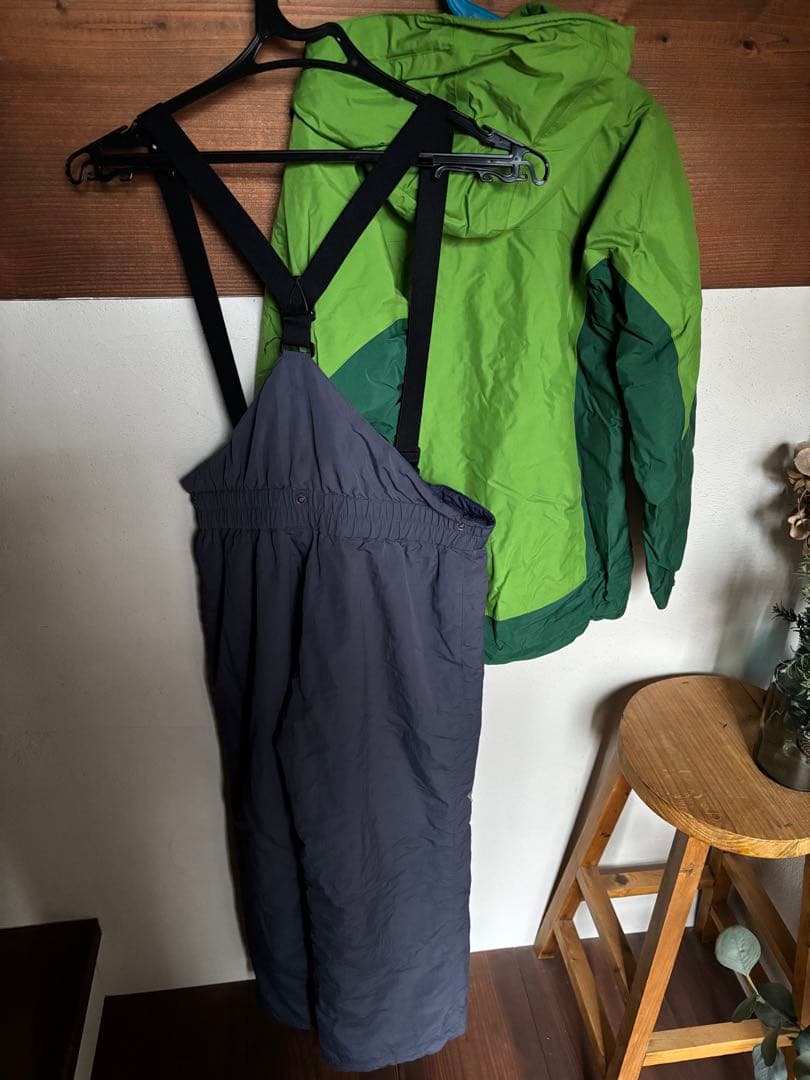 FＪ　　モンベル　スキーウェア　150 上下　パウダーステップジャケット