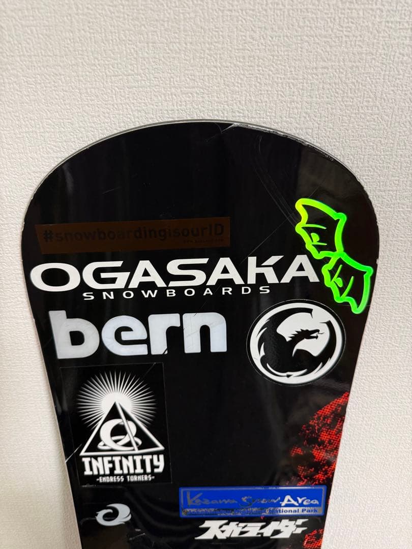 【値下げ】オガサカスノーボード FC リミテッド157cm
