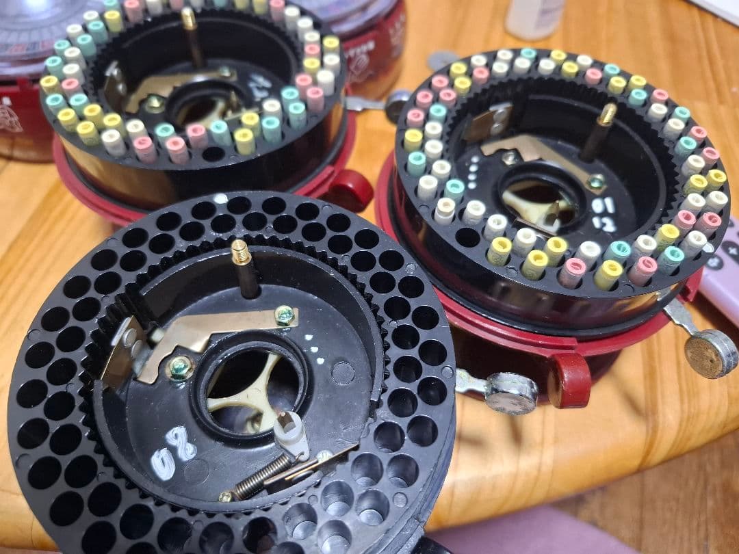 【本物】ルーレット式 おみくじ器【3つセット】