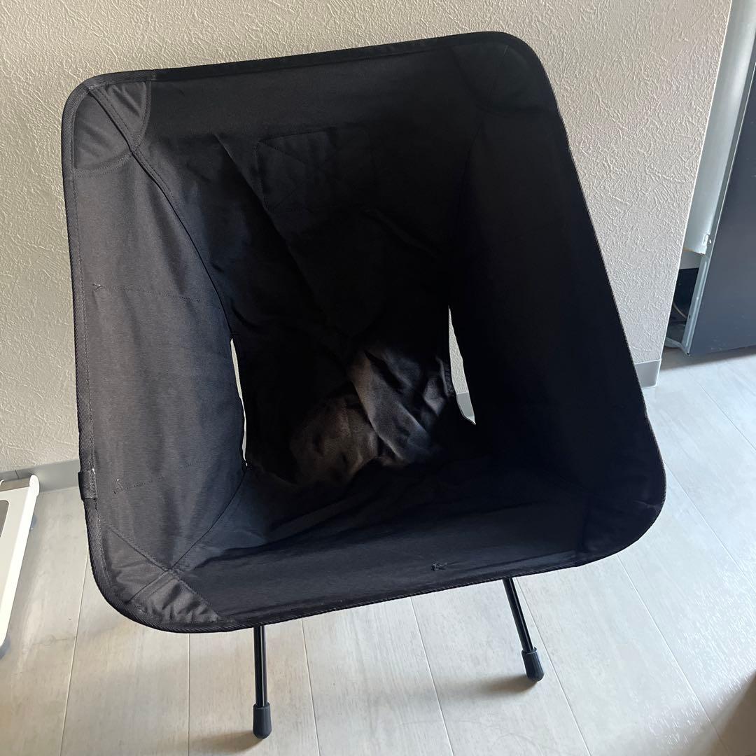 [焚き火穴あり]ヘリノックス タクティカルチェア ブラック