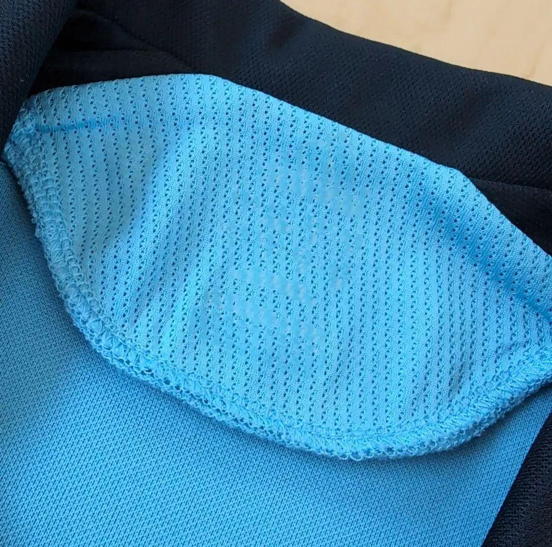 【即購入⭕】adidas オリンピック・マルセイユ シャツ 水色/黒