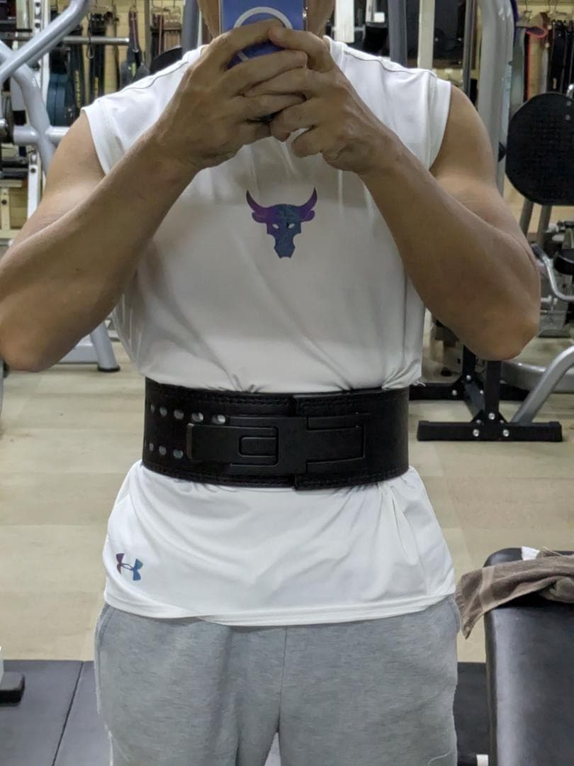 レバーアクションベルト 可変式パワーベルト オールブラック 13ｍｍ Mサイズ