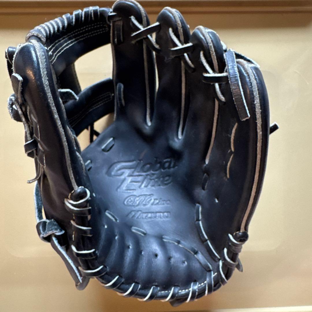 Mizuno Global Elite 硬式野球グローブ 黒