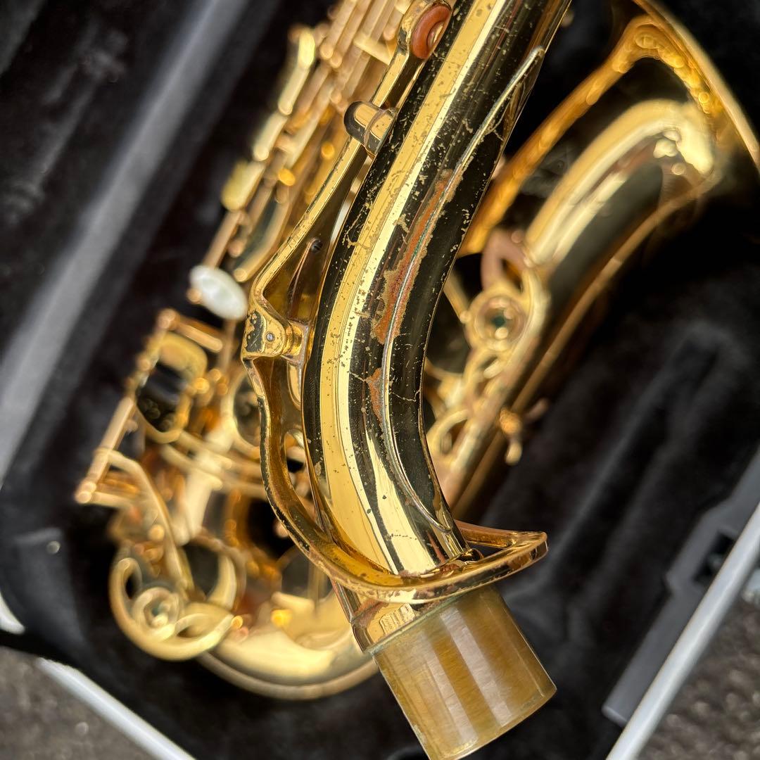 ジャンク品　アンティグア　アルトサックス