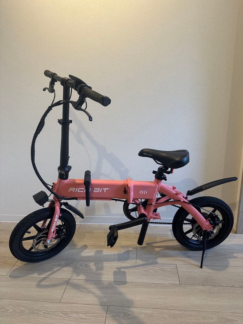 【ほぼ新品・電動】Rich Bit city Assist ピンク