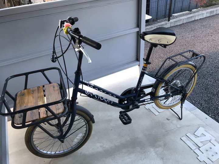 《シキシマ》ミニ自転車 ビーコン 紺 ネイビー