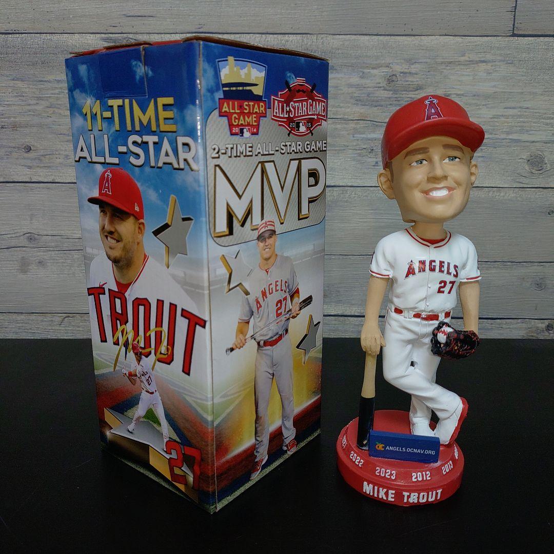 MLBボブルヘッド、マイク・トラウト、ロサンゼルス・エンゼルス、オールスター