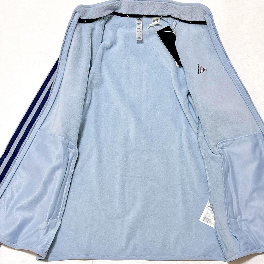 【新品】adidas アディダス　ゴルフウェア　セットアップ　レディースL 青