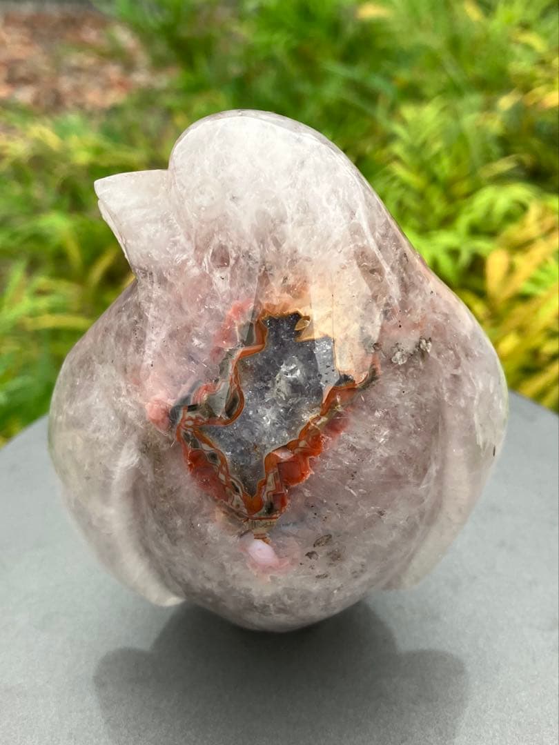 水晶　アゲート　アメジスト　ペンギン　モチーフ